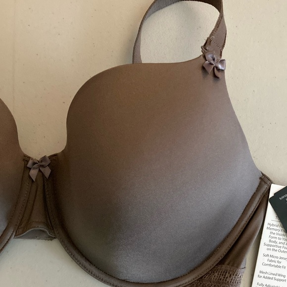 Paramour T-Shirt Full figure Bra, Size 38DDD - Picture 3 of 11